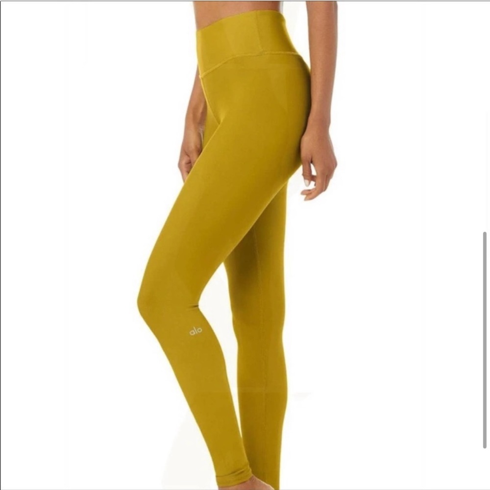 Alo Yoga Airlift Leggings XXS Chartreuse